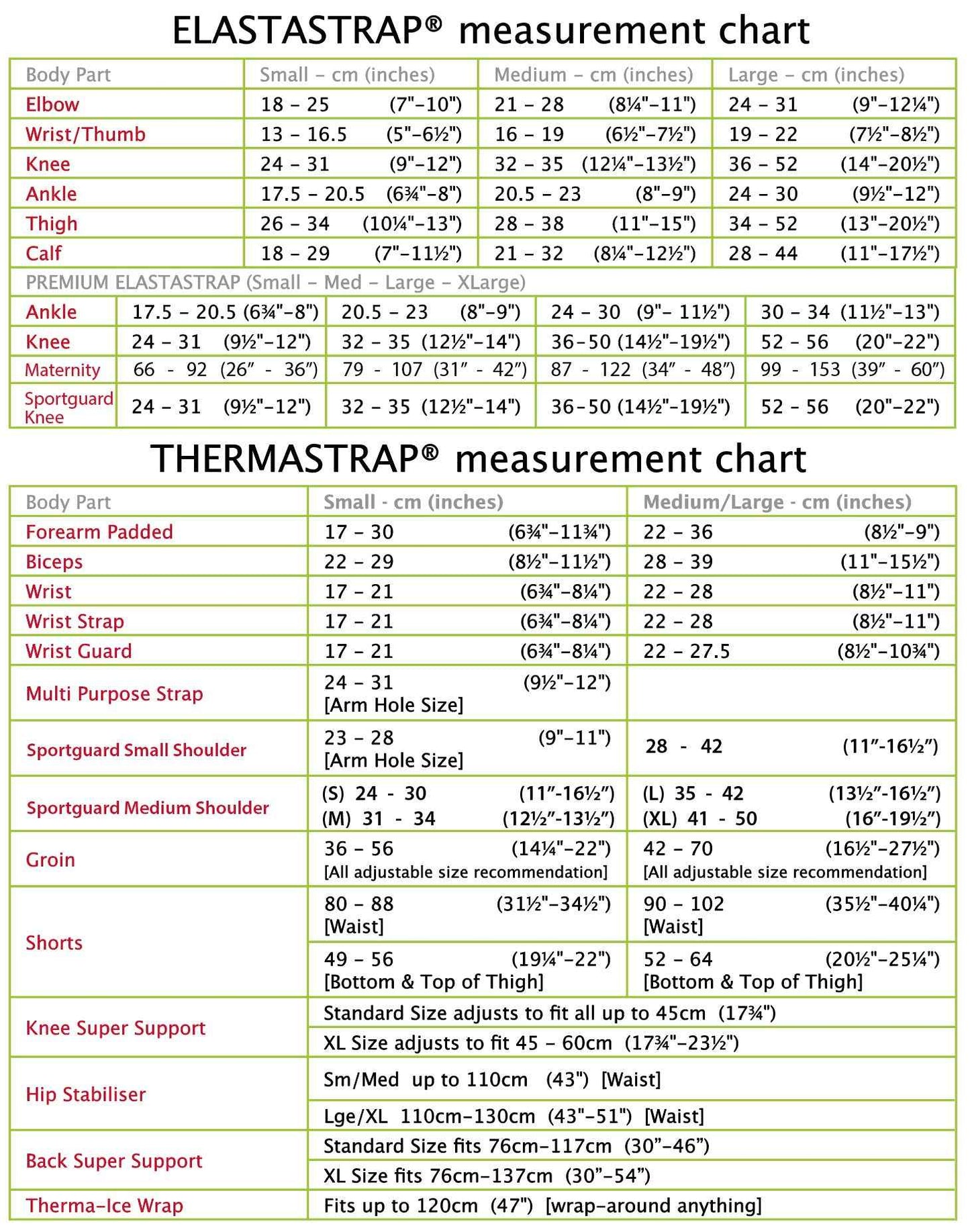 Thermastrap Tennis Elbow with Strap Support