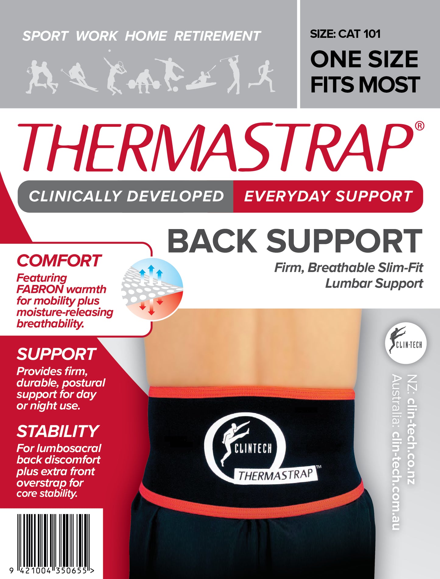 Thermastrap Back Support