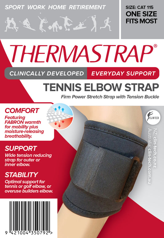 Thermastrap Tennis Elbow with Strap Support