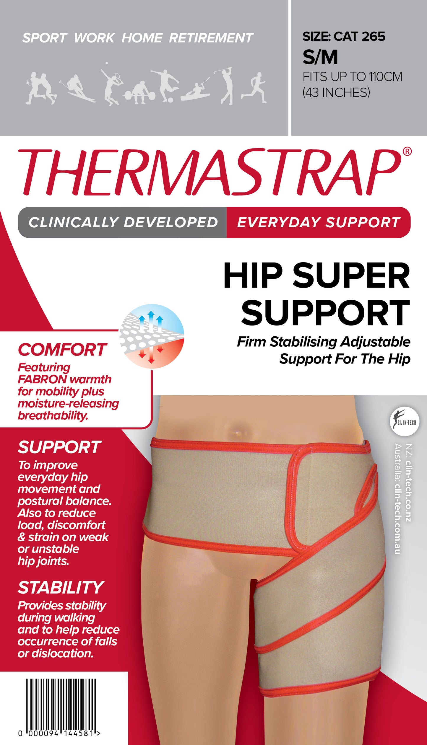 Thermastrap Hip Stabiliser