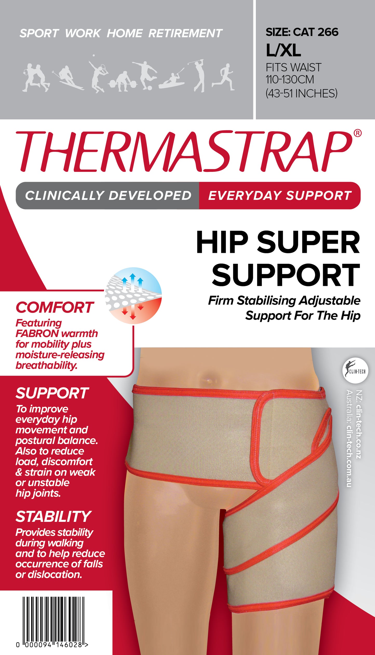 Thermastrap Hip Stabiliser