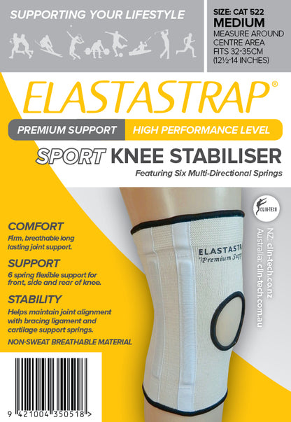 Elastastrap Compression Premium Sport Knee Stabiliser