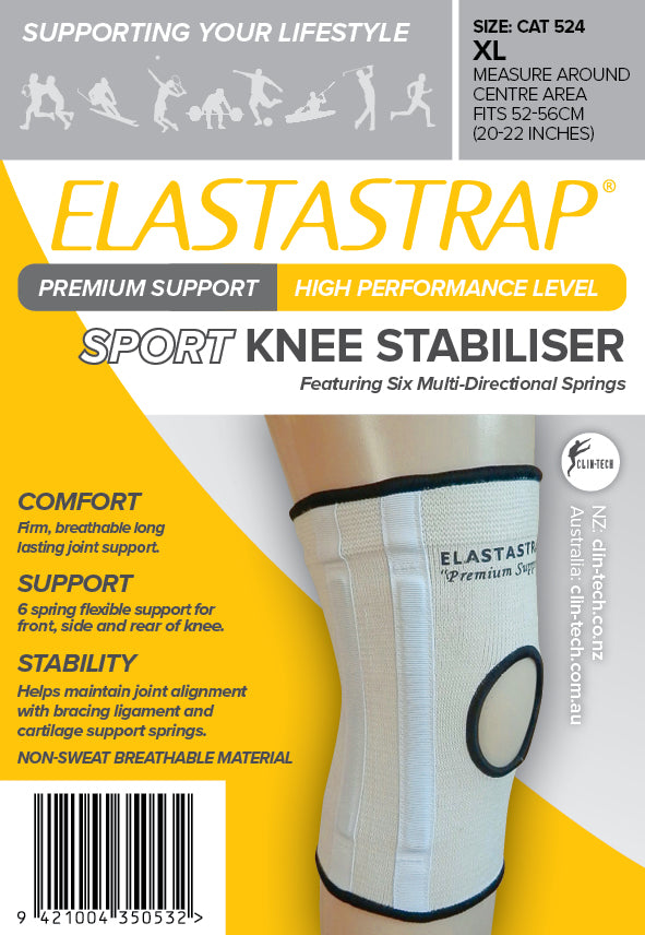 Elastastrap Compression Premium Sport Knee Stabiliser