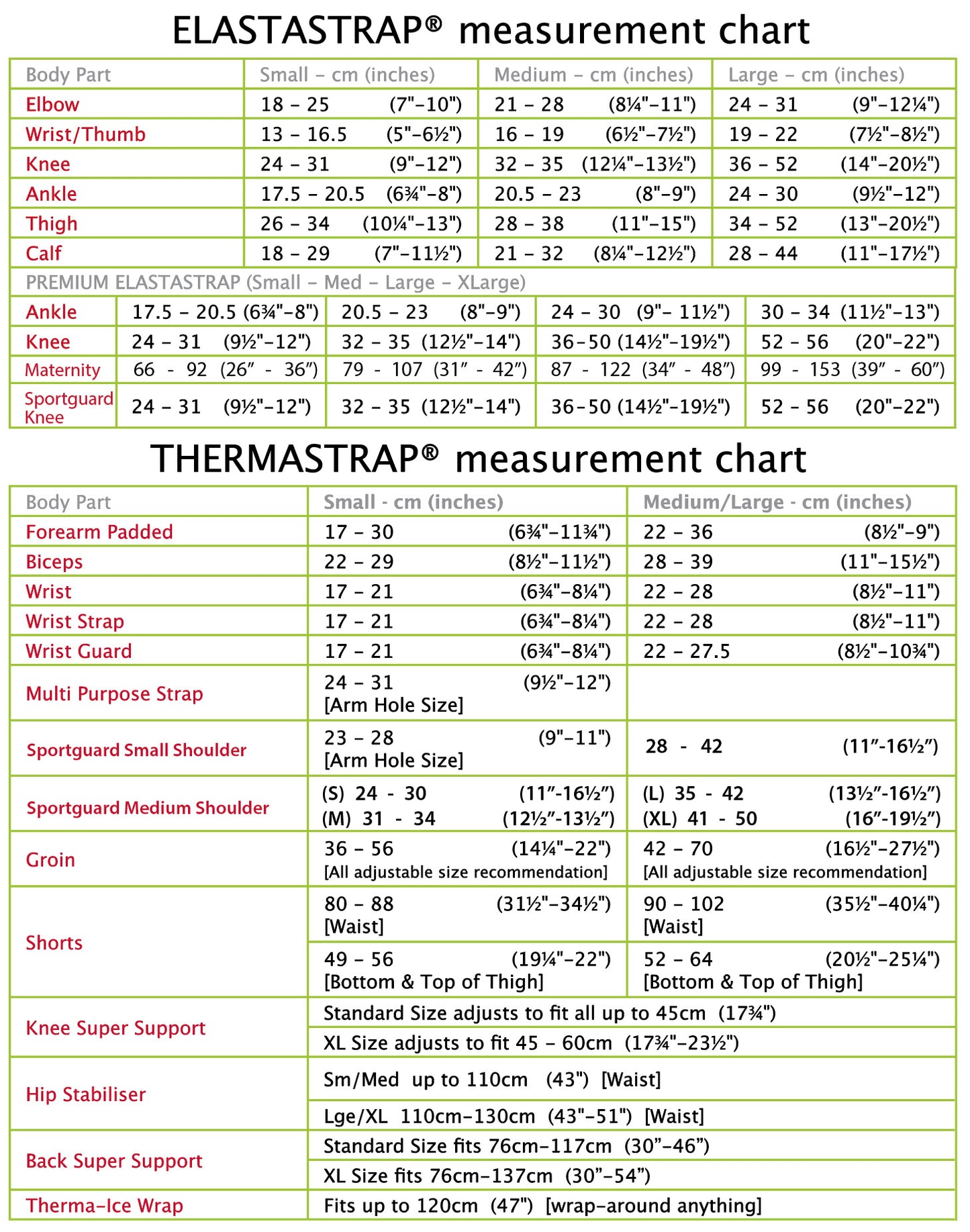 Thermastrap Knee Support